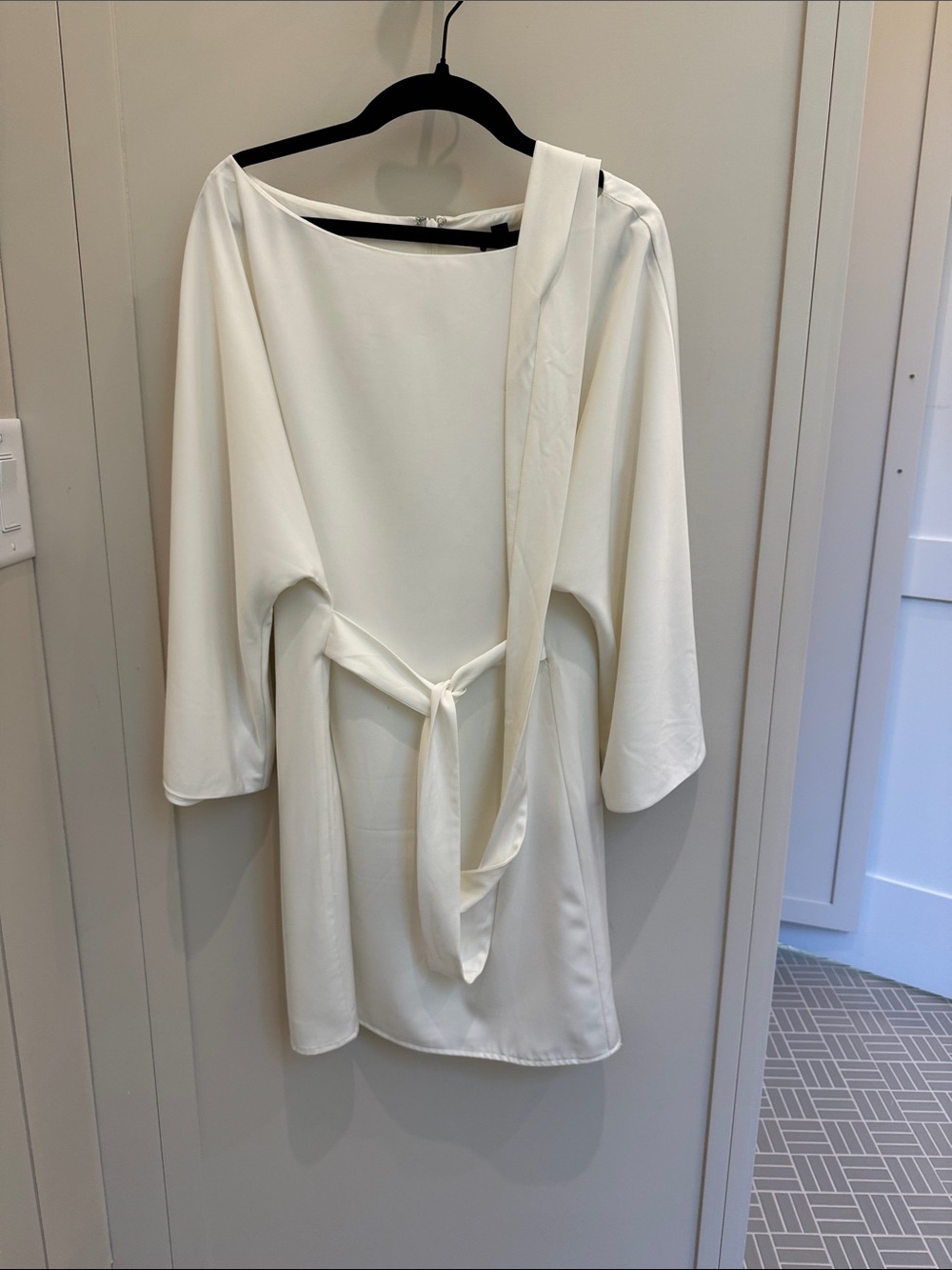 NBD ivory dress